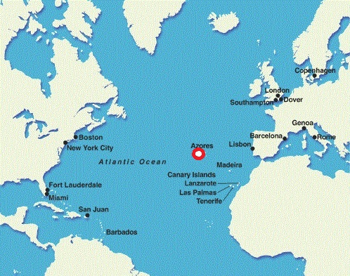 Cruise to the Azores Islands!