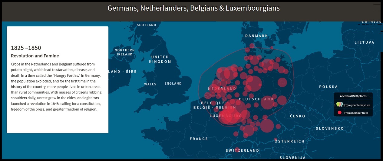 Netherlands to the Midwes