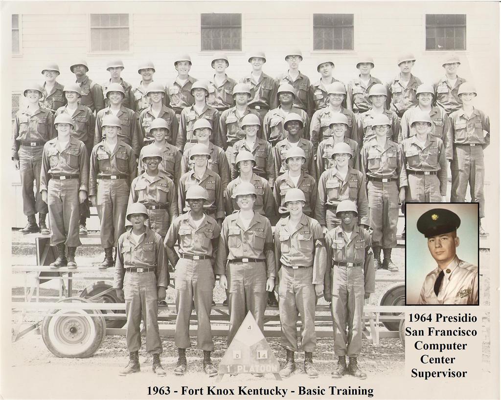 Fort Knox Army Graduation Photo - 1963