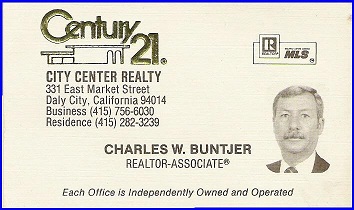Chuck's Realtor's License