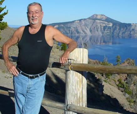 Chuck at Crater Lake!