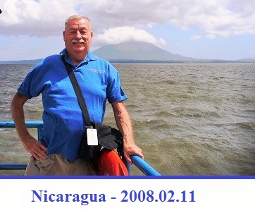 Masaya Volcano - Chuck at Ometepe