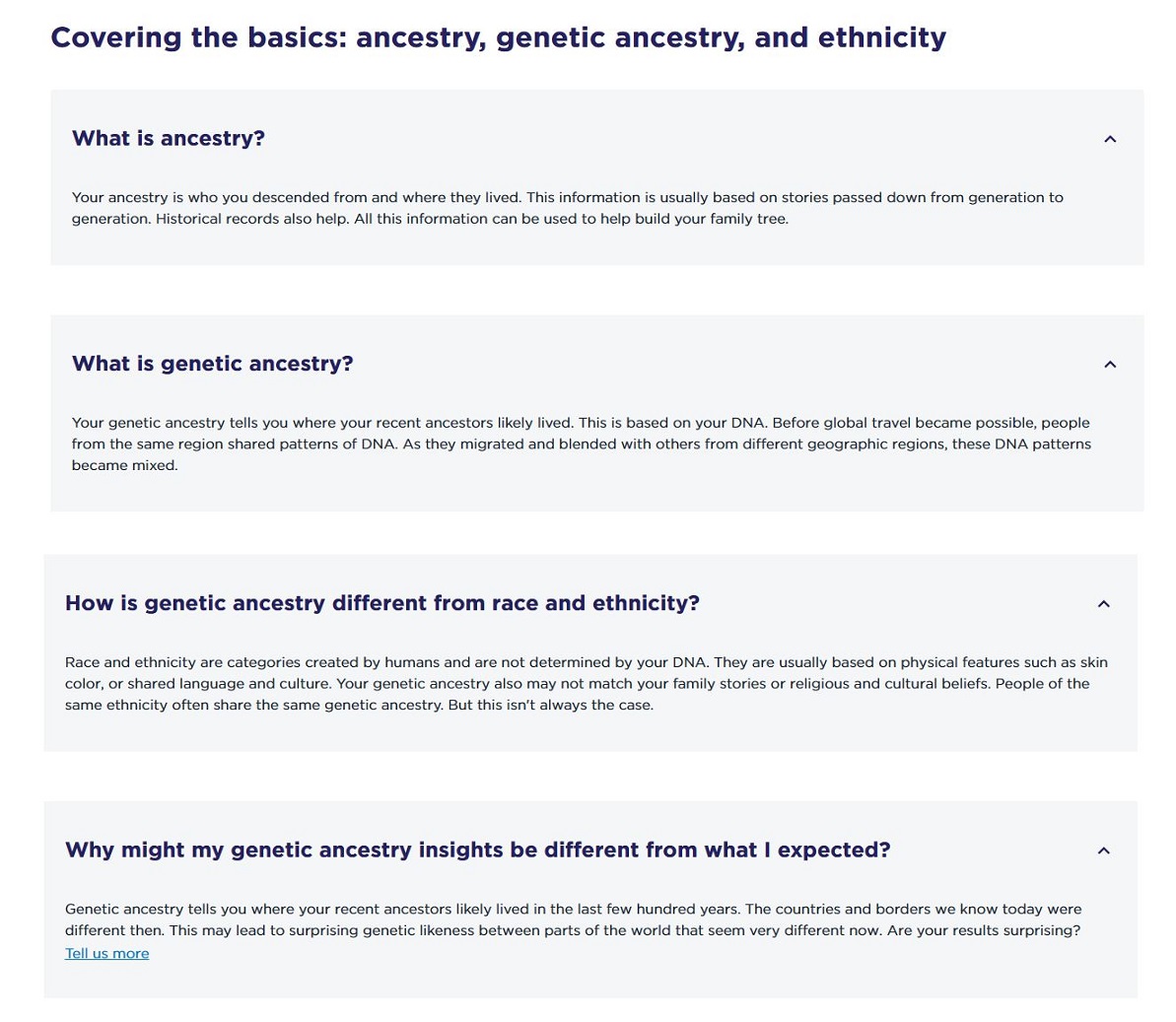  VA Genetics Overview