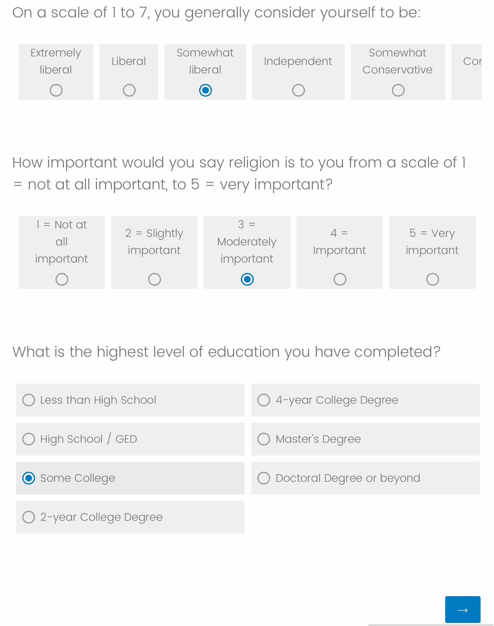 Beliefs in Scientists