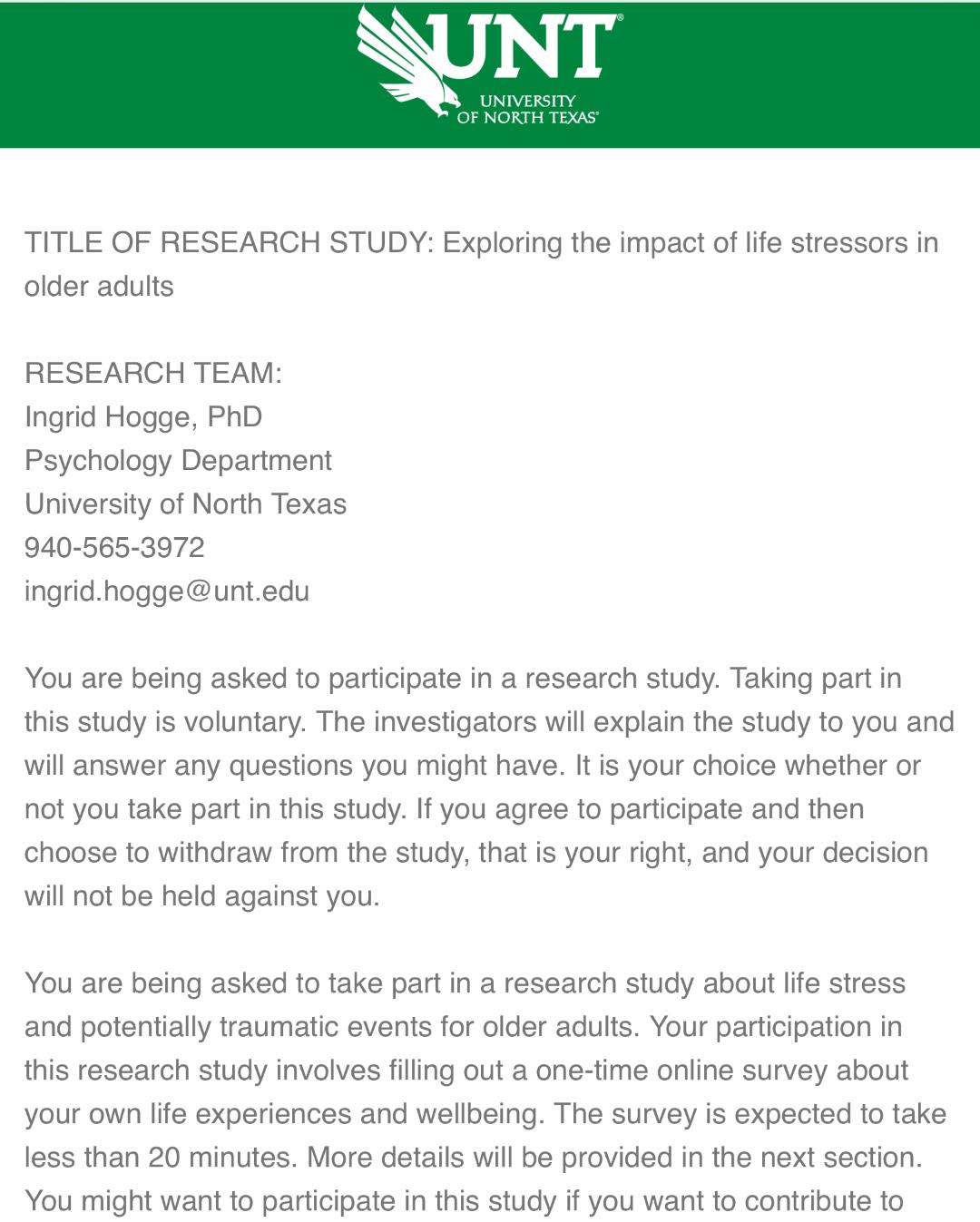 Stress Impact on Adults