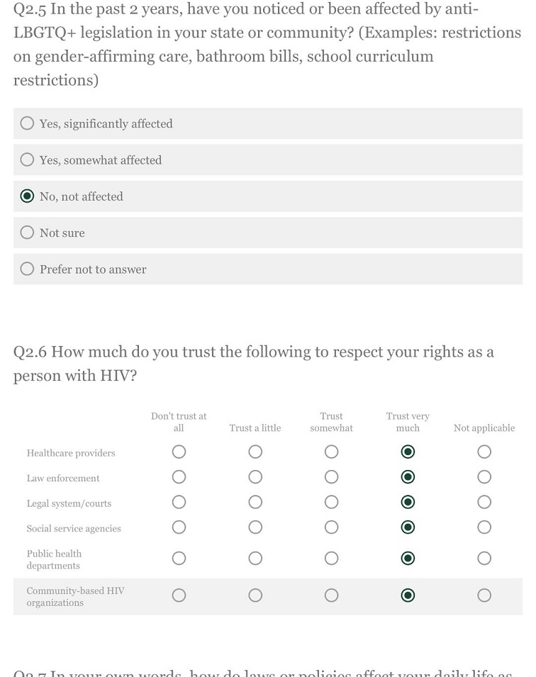 Baylor University HIV Study