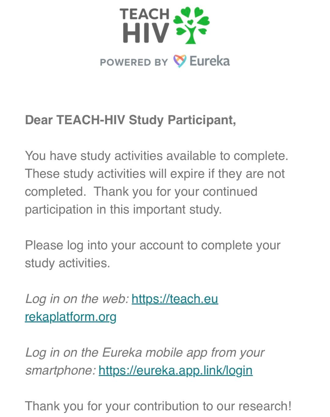 Teach  HIV Study