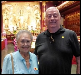 Chuck & Virginia in Singapore - 2017