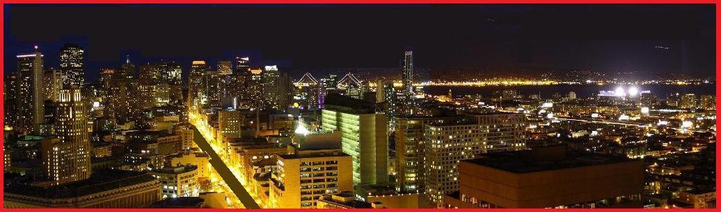 View from the 28th Floor - Night Time