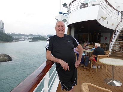 Cruise into Singapore