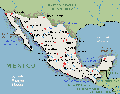 mexico and the yucatan