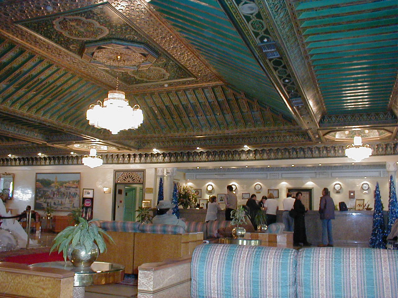 Sheraton Hotel Lobby
