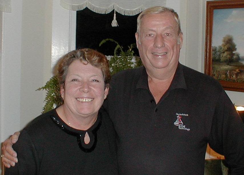 Patti & Chuck in 2003 at Thanksgiving