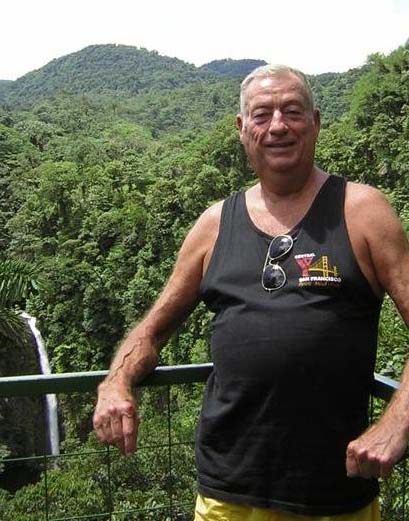 Chuck & Costa Rica Water Fall!   