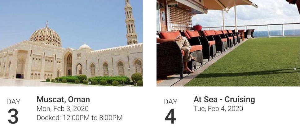 Oman Itinerary!
