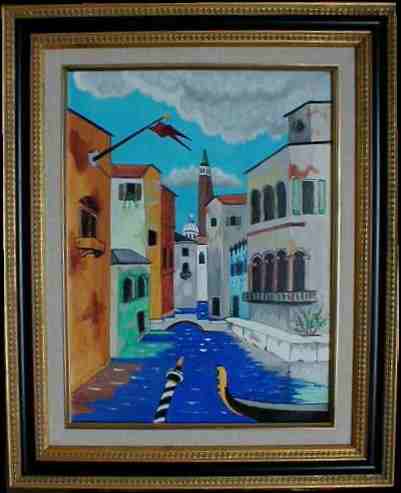 Venice Street Scene     