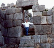 Chuck at Machu Picchu