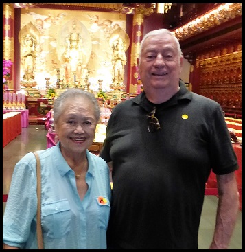 Chuck & Virginia in Singapore - 2017