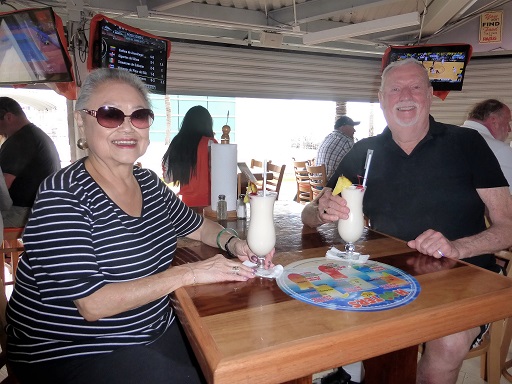 Chuck & Virginia - Cozumel - 2015  